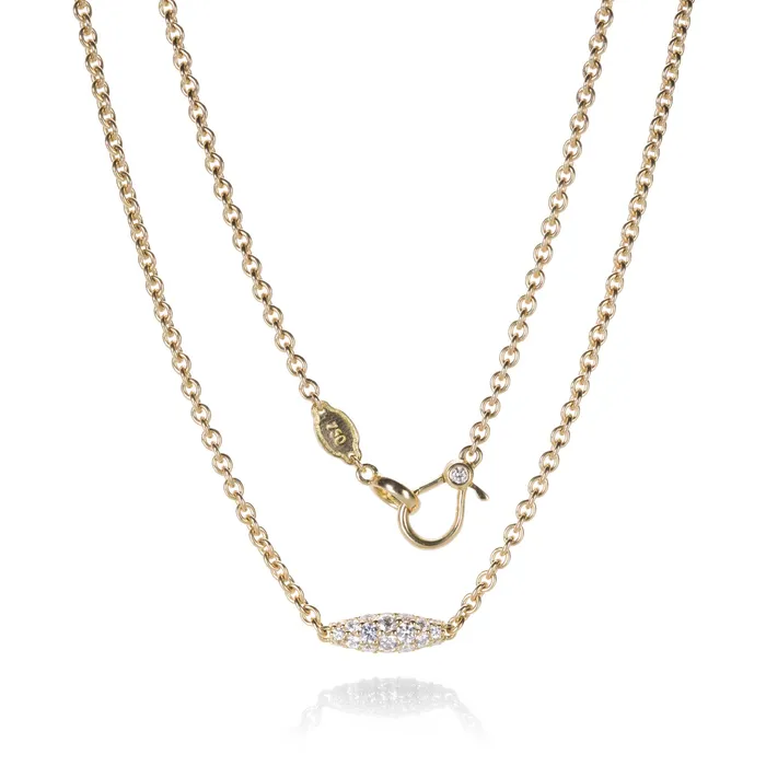 Paul Morelli Necklaces Diamond Pipette Necklace