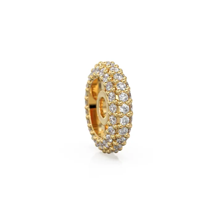 PreStyled Sets Jalvi Co Rondelle Real Diamond 18k Solid Gold Eternity Rondelle Wheel Spacer Handmade Beads Jewelry Making Handmade Findings Diamond Round Beads PreStyled Sets Jalvi Co Rondelle Real Diamond 18k Solid Gold Eternity Rondelle Wheel Spacer Handmade Beads Jewelry Making Handmade Findings Diamond Round Beads