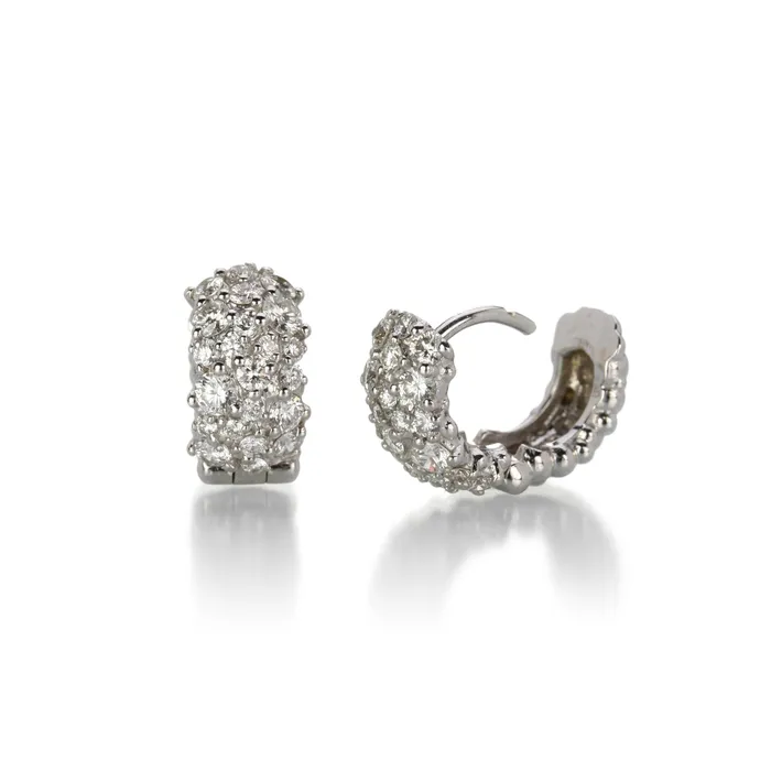 Small Confetti Snap Hoop Earrings Paul Morelli Earrings