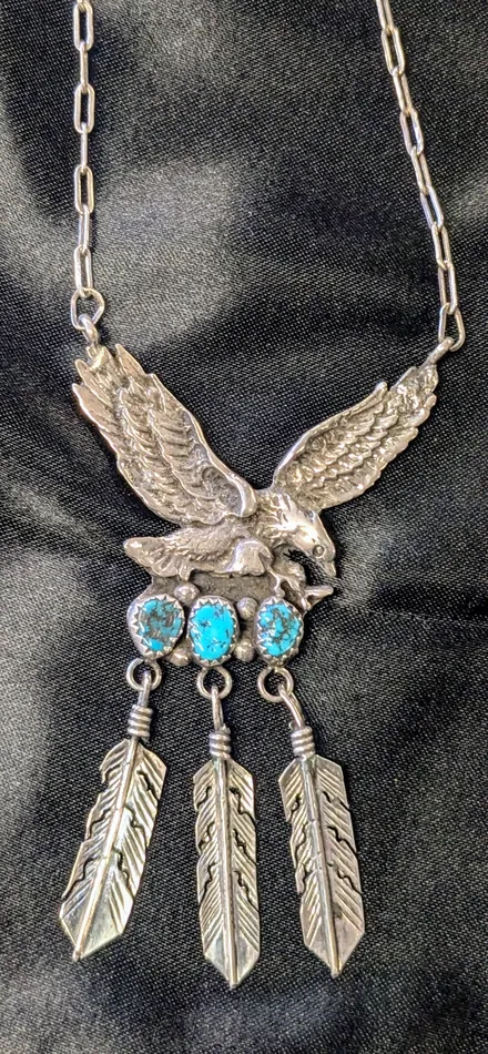Sterling Silver Necklaces Chris Crosbys Purple Coyote Rings