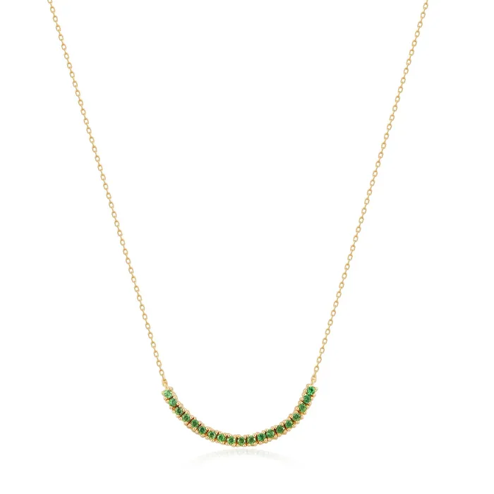 Aurelie Gi Necklaces GLIMMER Tsavorite Necklace