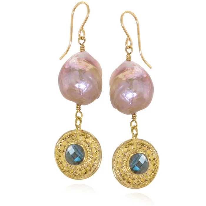 Earrings Fireball Pearls Labradorite Earrings Elisa Ilana Earrings Fireball Pearls Labradorite Earrings Elisa Ilana