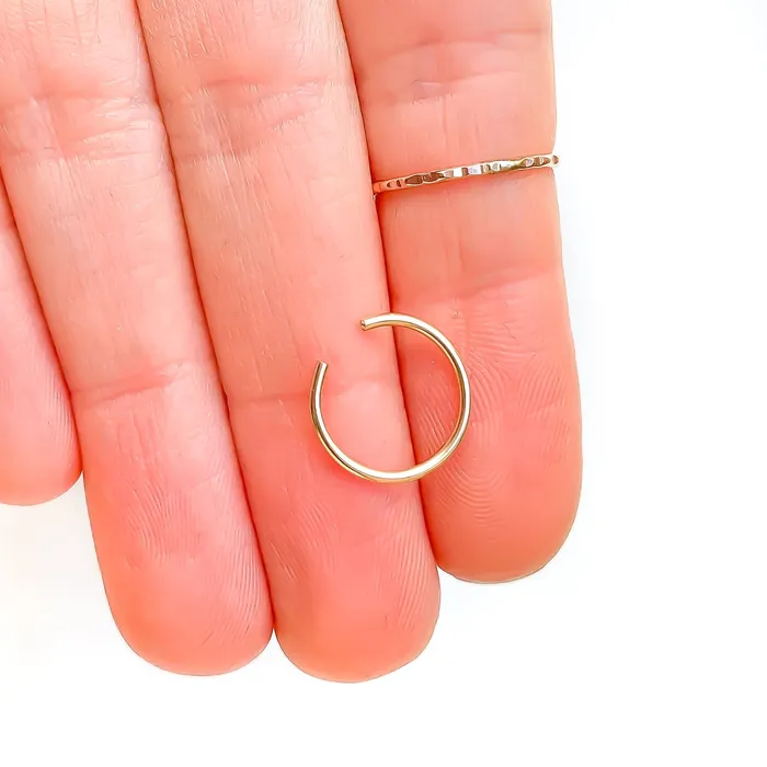 Earrings Hoops By Hand Round Conch Ear Cuff
