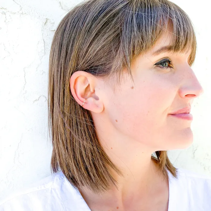 Earrings Hoops By Hand Round Conch Ear Cuff
