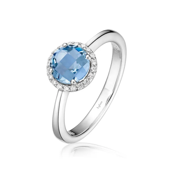 Lafonn Rings Aquamarine March Birthstone Ring
