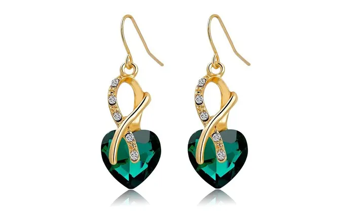 Luxury Crystal Zircon Cubic Earrings For Women sparklingselections Earrings Luxury Crystal Zircon Cubic Earrings For Women sparklingselections Earrings