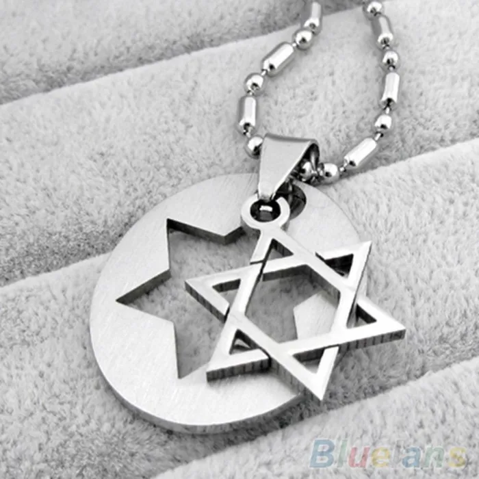 Necklaces sparklingselections Magen David Hexagram Pendant Necklace