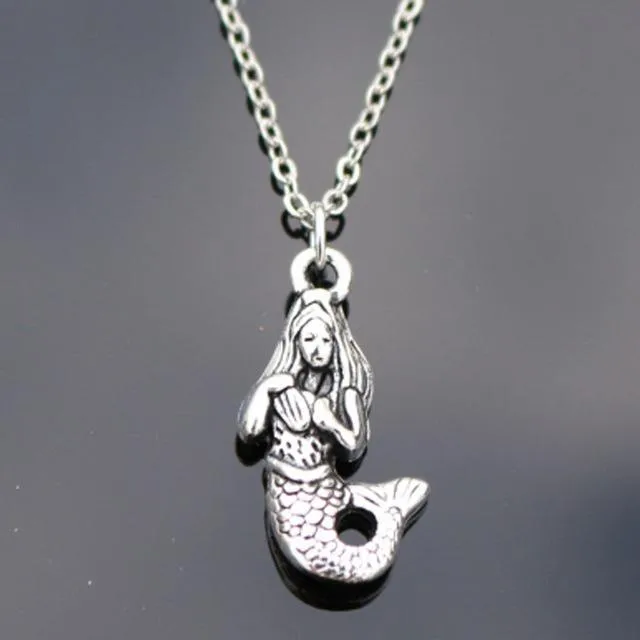 Necklaces sparklingselections Mermaid Collares Fashion Pendant Necklace For Women