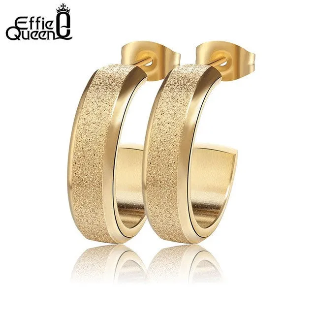 new stainless steel Open Stud Earring for Womens sparklingselections Earrings