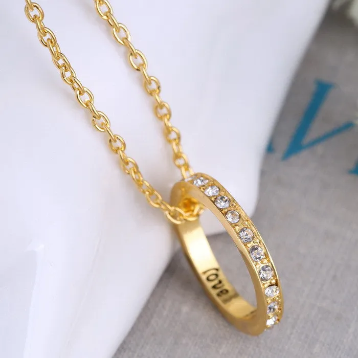 One Rings Beads and Long Strip Pendant Necklaces for Women sparklingselections Necklaces One Rings Beads and Long Strip Pendant Necklaces for Women sparklingselections Necklaces