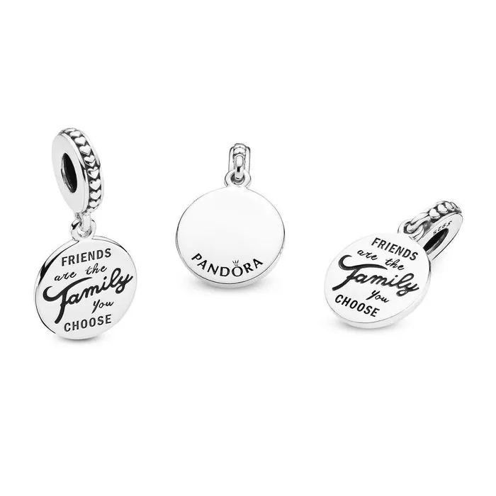 Pandora Friends Are Family Dangle Charm Pandora Charm Necklaces Pandora Friends Are Family Dangle Charm Pandora Charm Necklaces