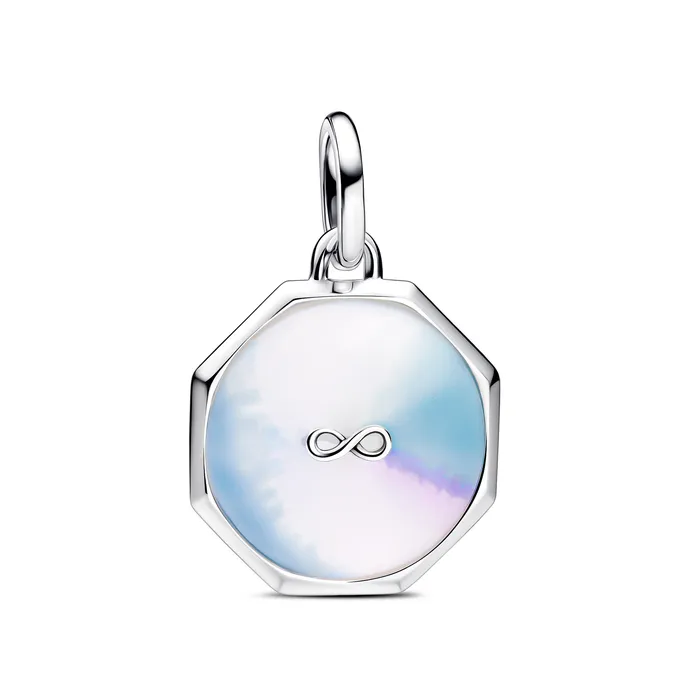 Pandora ME Infinity Medallion Charm Pandora Charm Necklaces