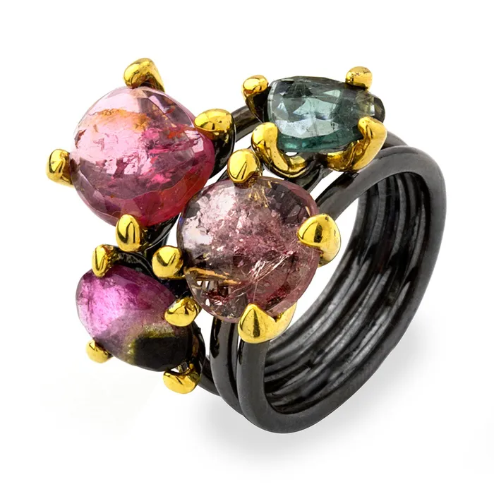 Rings Elisa Ilana Natural Stone Ring6553411