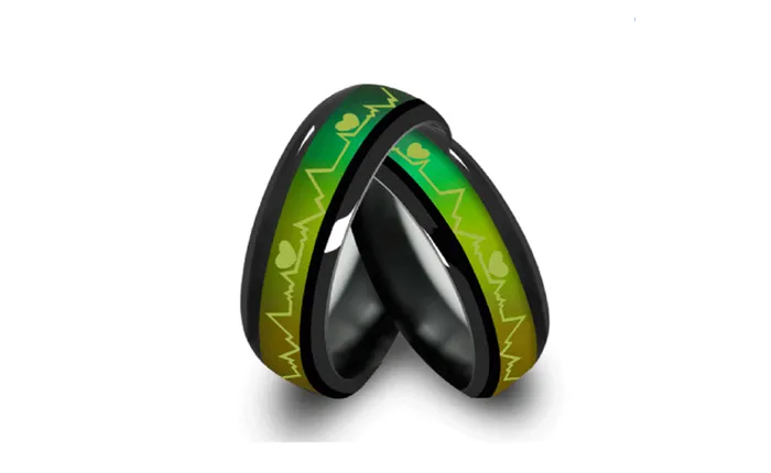 Rings sparklingselections Titanium Black Temperature Emotion Feeling Ring For Women Vintage Mood Punk Wedding Bands678 Rings sparklingselections Titanium Black Temperature Emotion Feeling Ring For Women Vintage Mood Punk Wedding Bands678