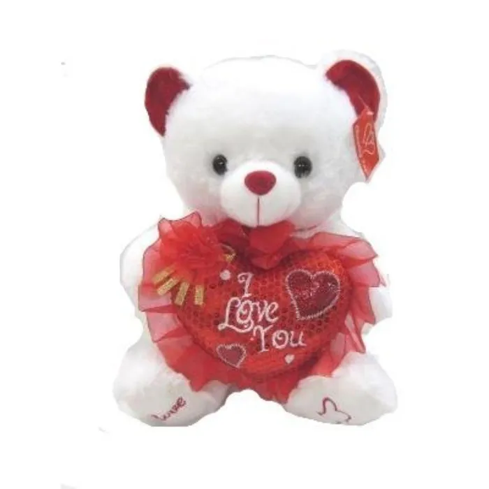 Sparkling Selections Necklaces Teddy Bear with Heart I LOVE YOU Valentine Day Plush for Valentines Day Sparkling Selections Necklaces Teddy Bear with Heart I LOVE YOU Valentine Day Plush for Valentines Day