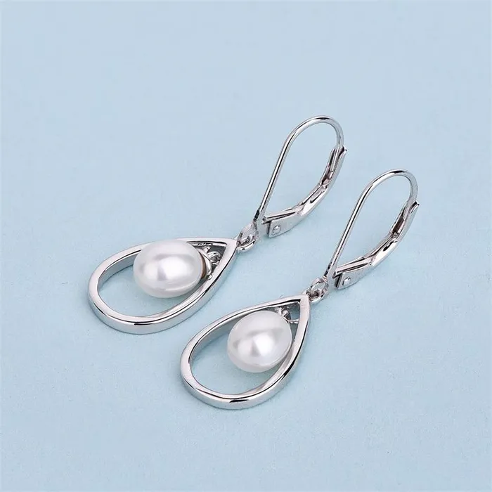 sparklingselections Earrings Ladies Silver Long Earrings sparklingselections Earrings Ladies Silver Long Earrings