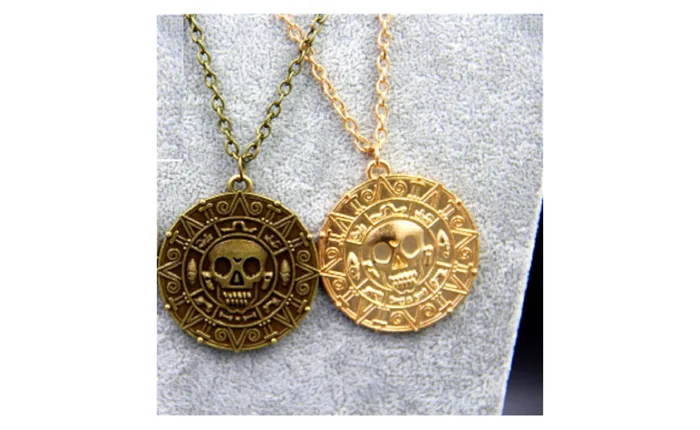 sparklingselections Necklaces Pirates of the Caribbean Vintage Charm Pendant Necklace sparklingselections Necklaces Pirates of the Caribbean Vintage Charm Pendant Necklace