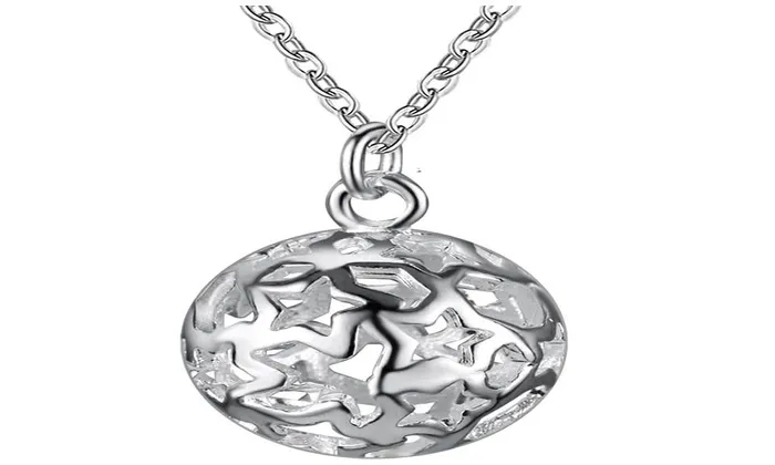 sparklingselections Necklaces Silver Plated Findings Necklace Jewellery For Women sparklingselections Necklaces Silver Plated Findings Necklace Jewellery For Women