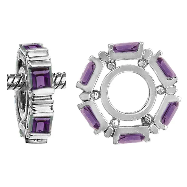 Storywheels Rings Storywheels Amethyst Small Princess Cut 14K White Gold Wheel RETIRED ONLY 3 LEFT265584 Storywheels Rings Storywheels Amethyst Small Princess Cut 14K White Gold Wheel RETIRED ONLY 3 LEFT265584