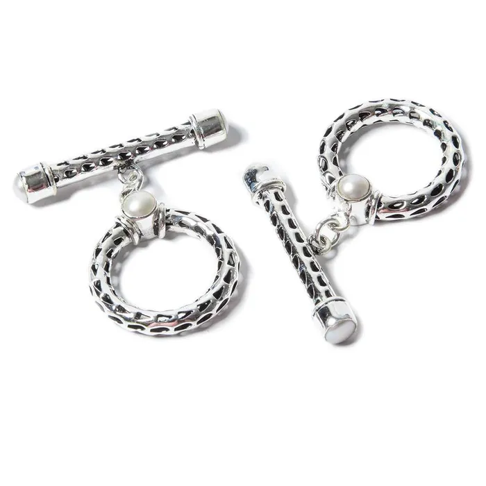 29x23mm White Pearl Cabochon Filigree Antiqued Sterling Silver Toggle 1 pc Beadsofcambaycom Rings 29x23mm White Pearl Cabochon Filigree Antiqued Sterling Silver Toggle 1 pc Beadsofcambaycom Rings