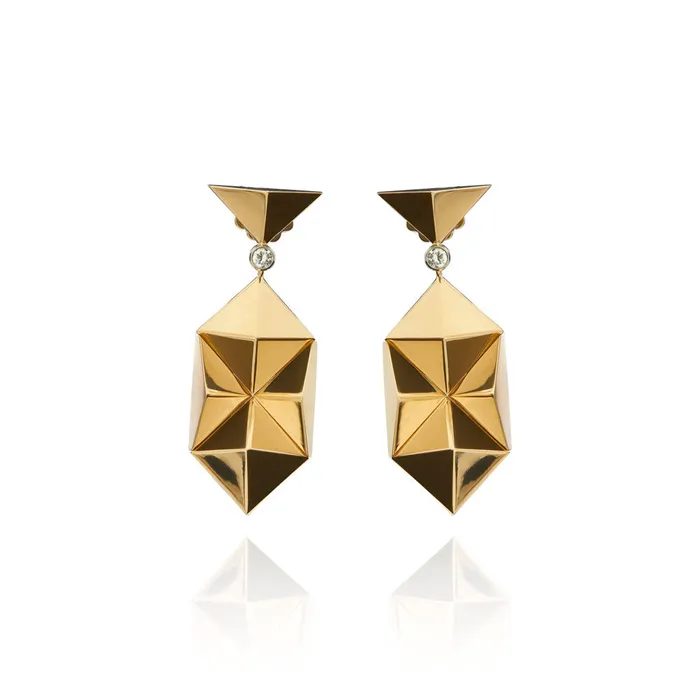 Aletto Brothers Gold Diamond Apennine Earrings Aletto Brothers Earrings Aletto Brothers Gold Diamond Apennine Earrings Aletto Brothers Earrings