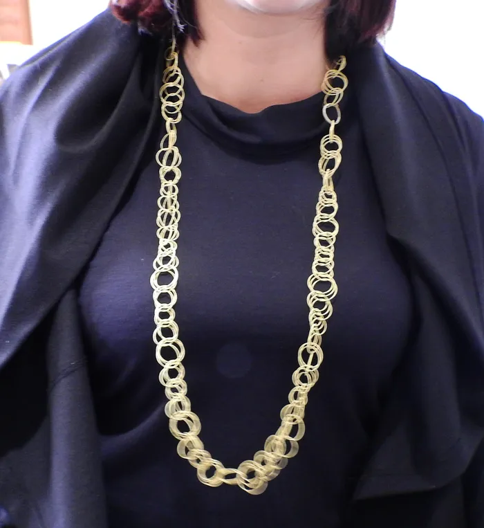 Buccellati Hawaii Gold Link Long Necklace Buccellati Necklaces