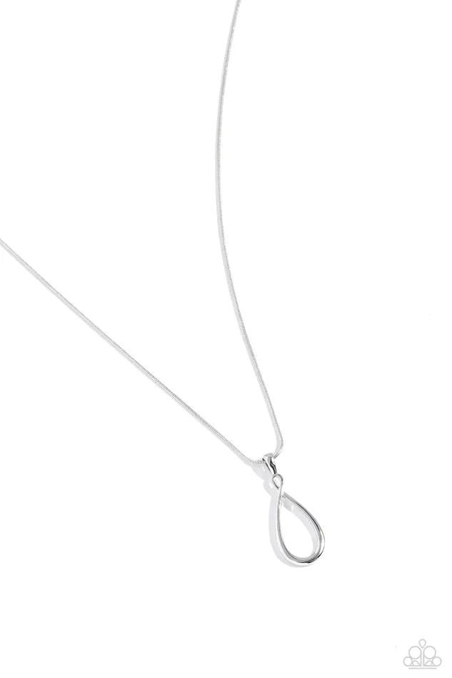 Close to You Silver Necklace Jewelry by Bretta Paparazzi Accessories Necklaces