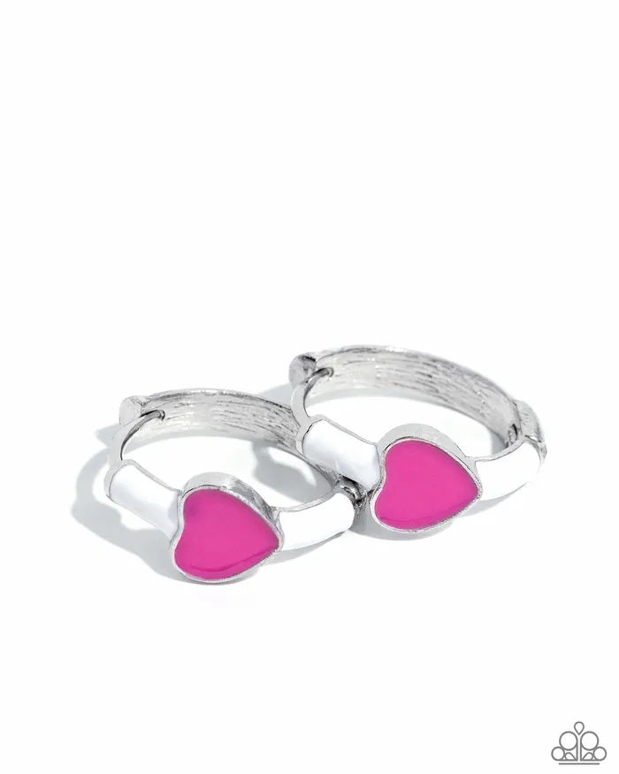 Earrings OpenHearted Headline Multi Earrings Jewelry by Bretta Paparazzi Accessories