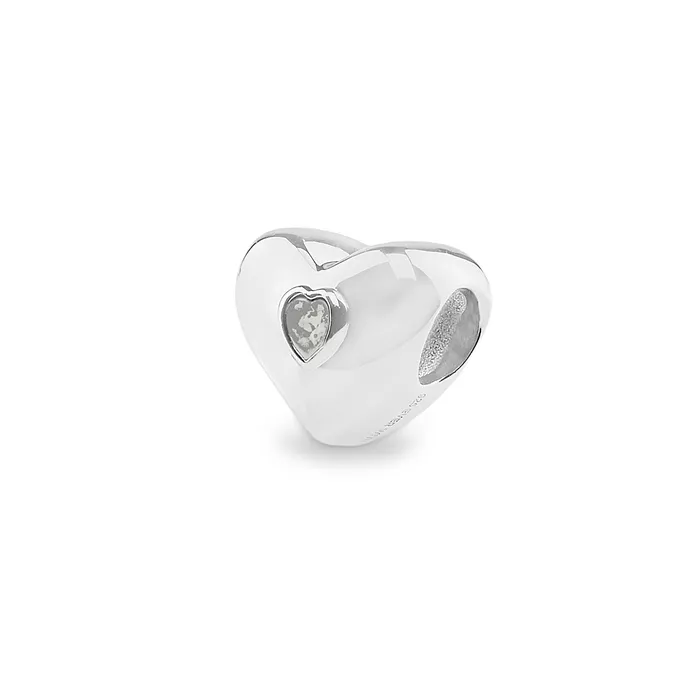 EverWith Heart Memorial Ashes Charm Bead EverWith Charm Necklaces