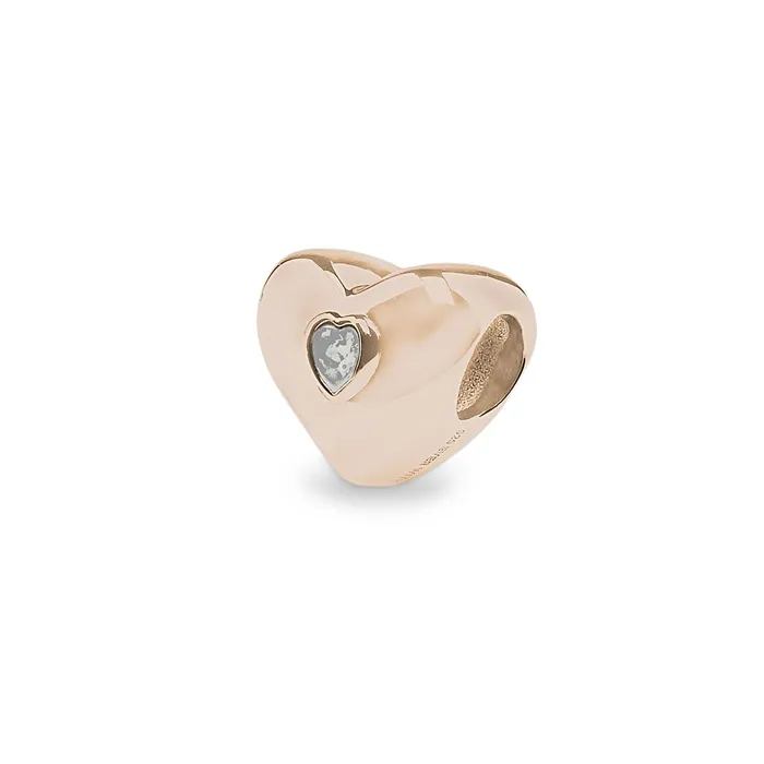 EverWith Heart Memorial Ashes Charm Bead EverWith Charm Necklaces