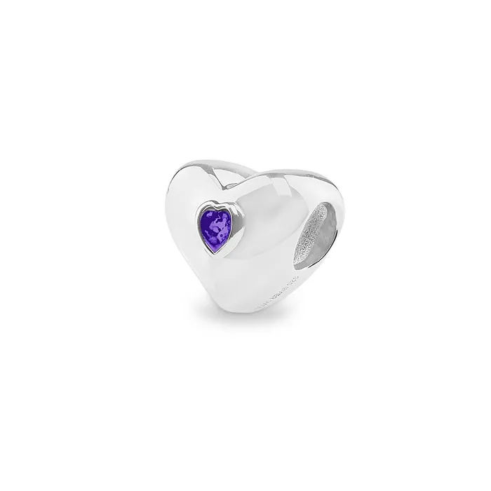 EverWith Heart Memorial Ashes Charm Bead EverWith Charm Necklaces