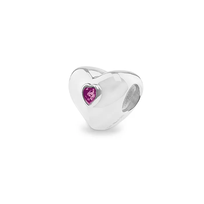 EverWith Heart Memorial Ashes Charm Bead EverWith Charm Necklaces