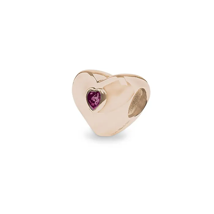 EverWith Heart Memorial Ashes Charm Bead EverWith Charm Necklaces