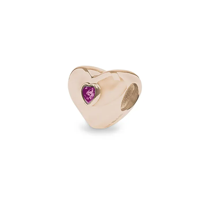 EverWith Heart Memorial Ashes Charm Bead EverWith Charm Necklaces
