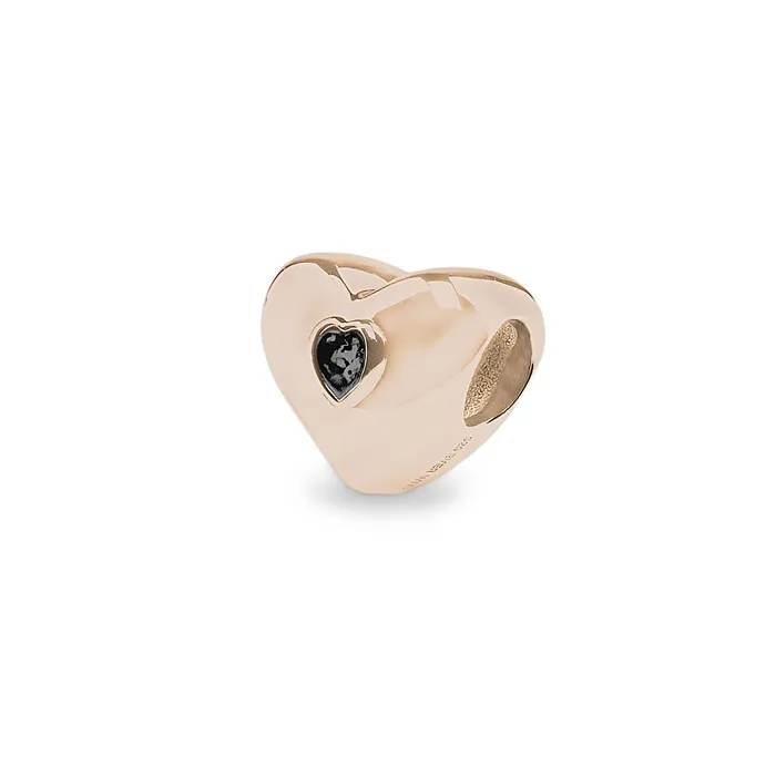 EverWith Heart Memorial Ashes Charm Bead EverWith Charm Necklaces