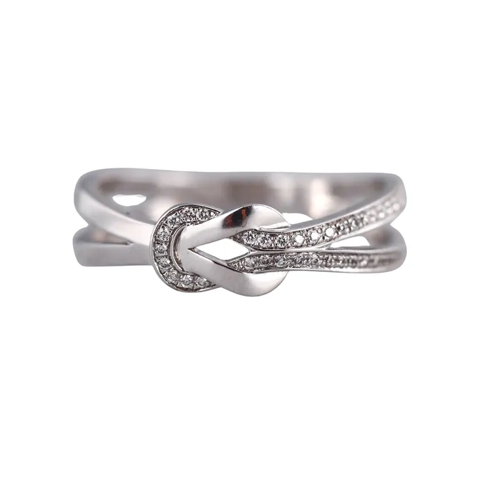Fred Paris Rings Fred Chance Infinie Diamond White Gold Small Model Ring