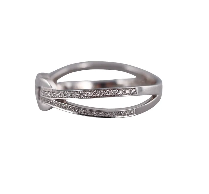 Fred Paris Rings Fred Chance Infinie Diamond White Gold Small Model Ring