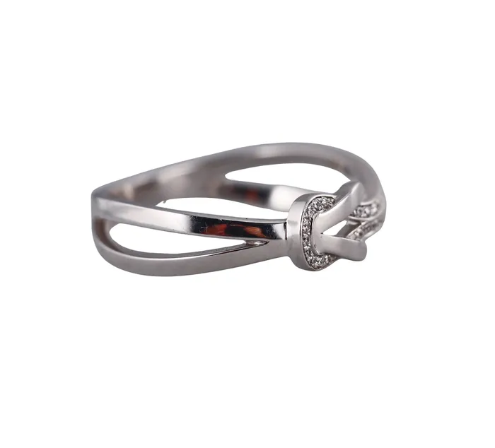 Fred Paris Rings Fred Chance Infinie Diamond White Gold Small Model Ring