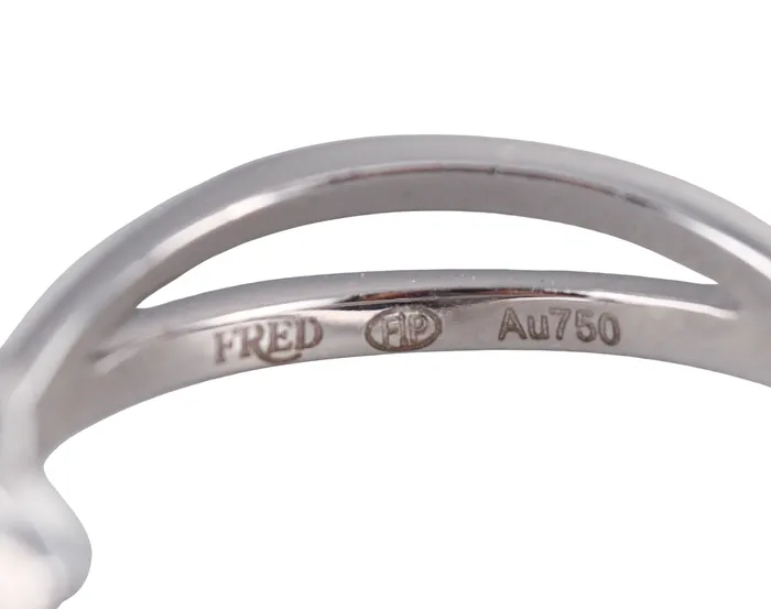 Fred Paris Rings Fred Chance Infinie Diamond White Gold Small Model Ring