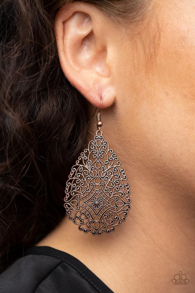 Napa Valley Vintage Copper Earrings Jewelry by Bretta Paparazzi Accessories Earrings Napa Valley Vintage Copper Earrings Jewelry by Bretta Paparazzi Accessories Earrings