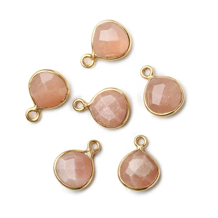 Necklaces Beadsofcambaycom 9x9mm Vermeil Bezeled Angel Skin Peach Moonstone Heart Pendant 1 piece Necklaces Beadsofcambaycom 9x9mm Vermeil Bezeled Angel Skin Peach Moonstone Heart Pendant 1 piece
