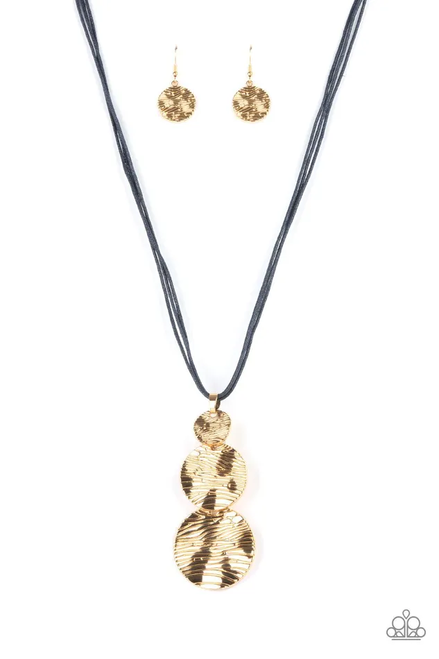 Necklaces Paparazzi Accessories Circulating Shimmer Blue Necklace Jewelry by Bretta