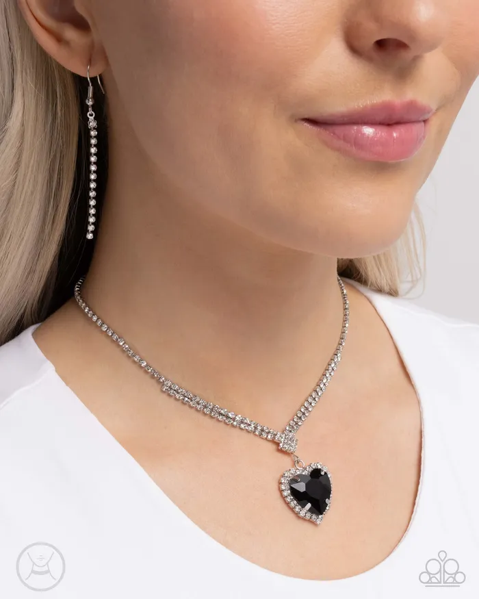 Necklaces Paparazzi Accessories Parisian Playdate Black Necklace Jewelry by Bretta Necklaces Paparazzi Accessories Parisian Playdate Black Necklace Jewelry by Bretta