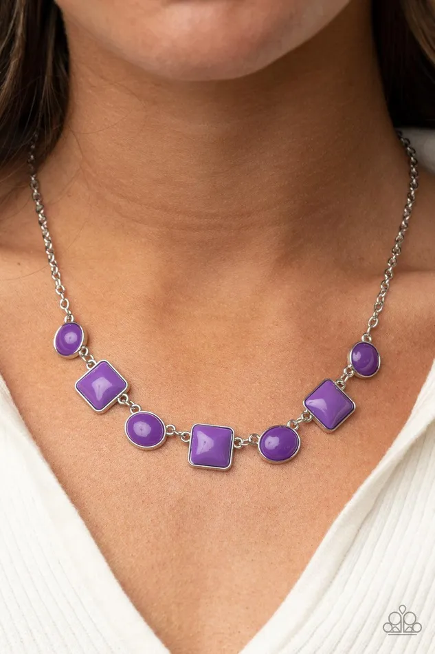Necklaces Trend Worthy Purple Necklace Jewelry by Bretta Paparazzi Accessories