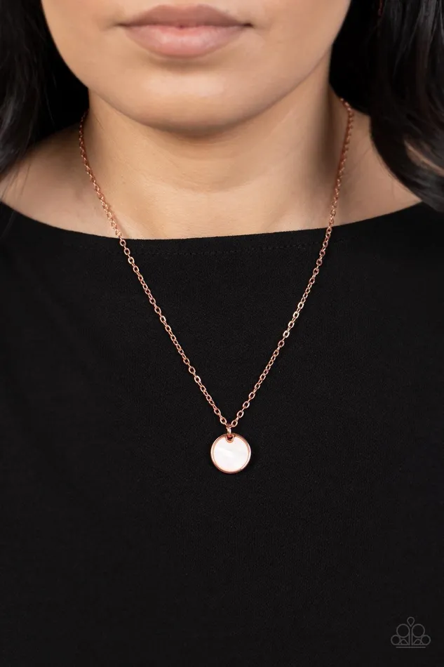 New Age Nautical Copper Necklace Jewelry by Bretta Paparazzi Accessories Necklaces New Age Nautical Copper Necklace Jewelry by Bretta Paparazzi Accessories Necklaces