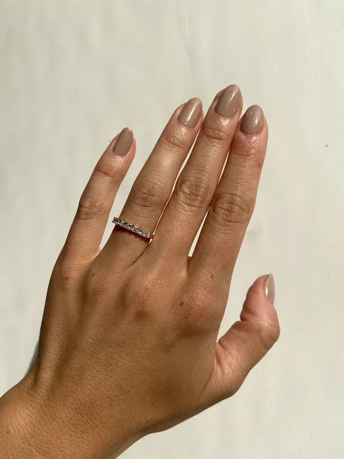 Orbit Band Princess Cut Flat Band Fitzgerald Jewelry Rings Orbit Band Princess Cut Flat Band Fitzgerald Jewelry Rings