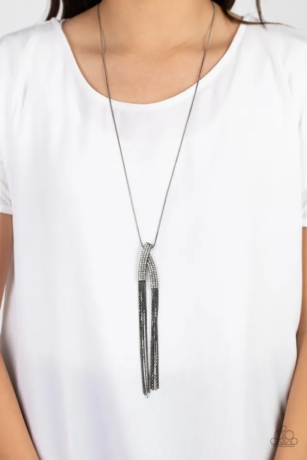 Out of the SWAY Black Necklace Jewelry by Bretta Paparazzi Accessories Necklaces Out of the SWAY Black Necklace Jewelry by Bretta Paparazzi Accessories Necklaces