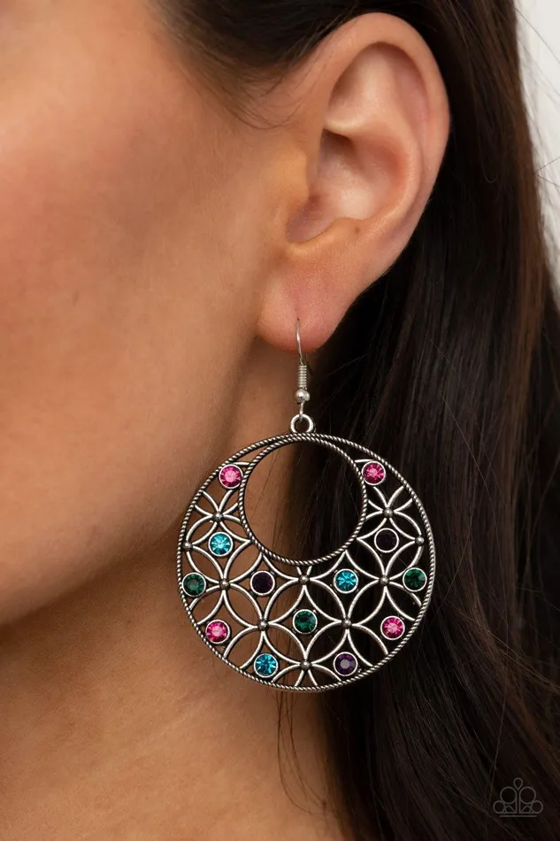 Paparazzi Accessories Earrings Garden Garnish Multi Earrings Jewelry by Bretta