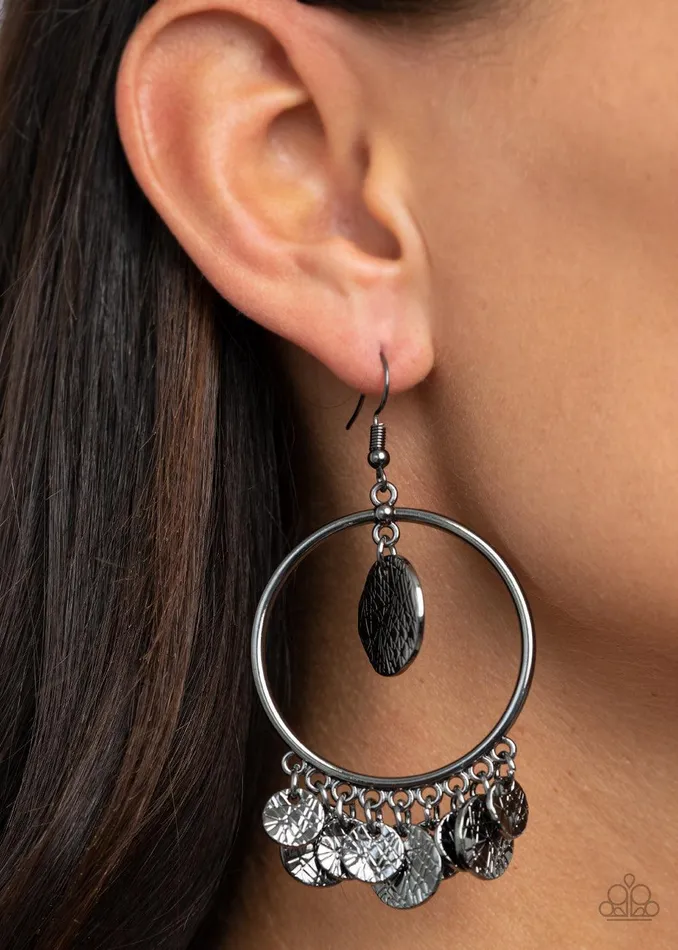 Paparazzi Accessories Earrings Start From Scratch Black Earrings Jewelry by Bretta Paparazzi Accessories Earrings Start From Scratch Black Earrings Jewelry by Bretta