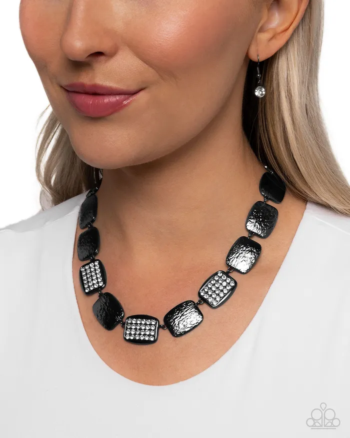 Paparazzi Accessories Necklaces Brilliant Belonging Black Necklace Jewelry by Bretta Paparazzi Accessories Necklaces Brilliant Belonging Black Necklace Jewelry by Bretta